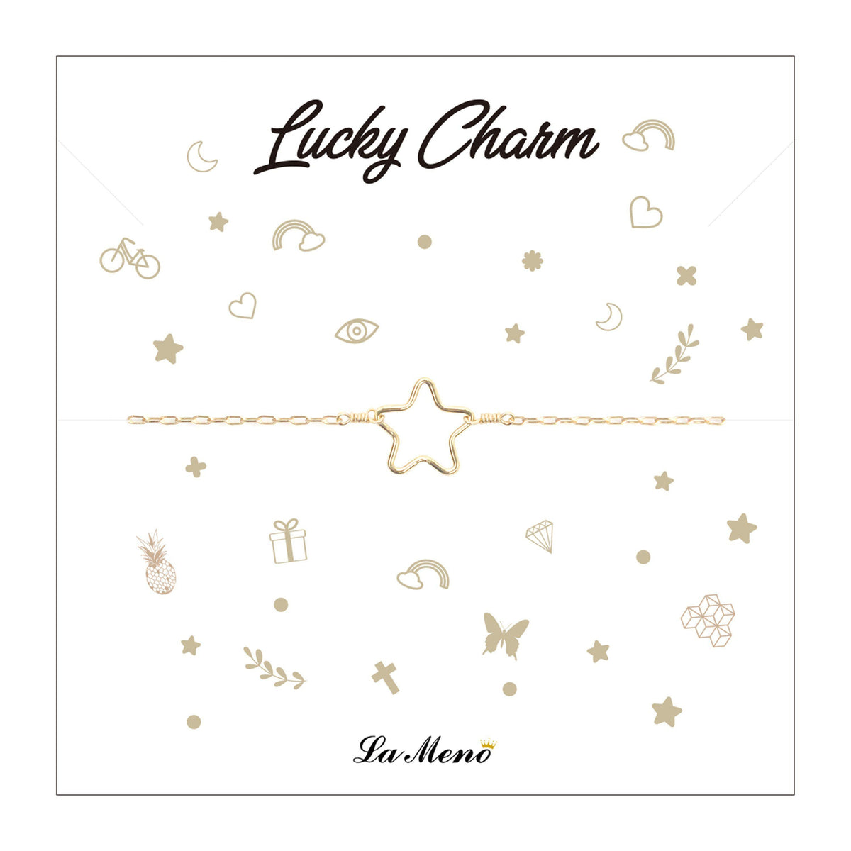 [Lucky Charm] Star-Lucky Charm Bracelet-La Meno