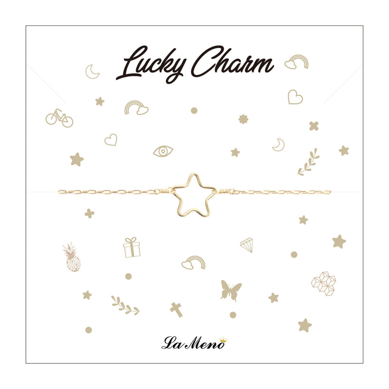 [Lucky Charm] Star-Lucky Charm Bracelet-La Meno