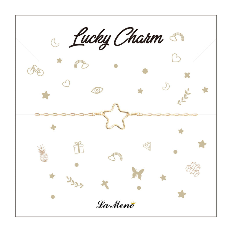 [Lucky Charm] Star-Lucky Charm Bracelet-La Meno