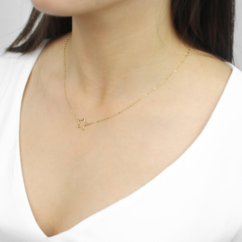 [Lucky Charm] Star Necklace-Lucky Charm Necklace-La Meno