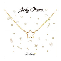[Lucky Charm] Star Necklace-Lucky Charm Necklace-La Meno