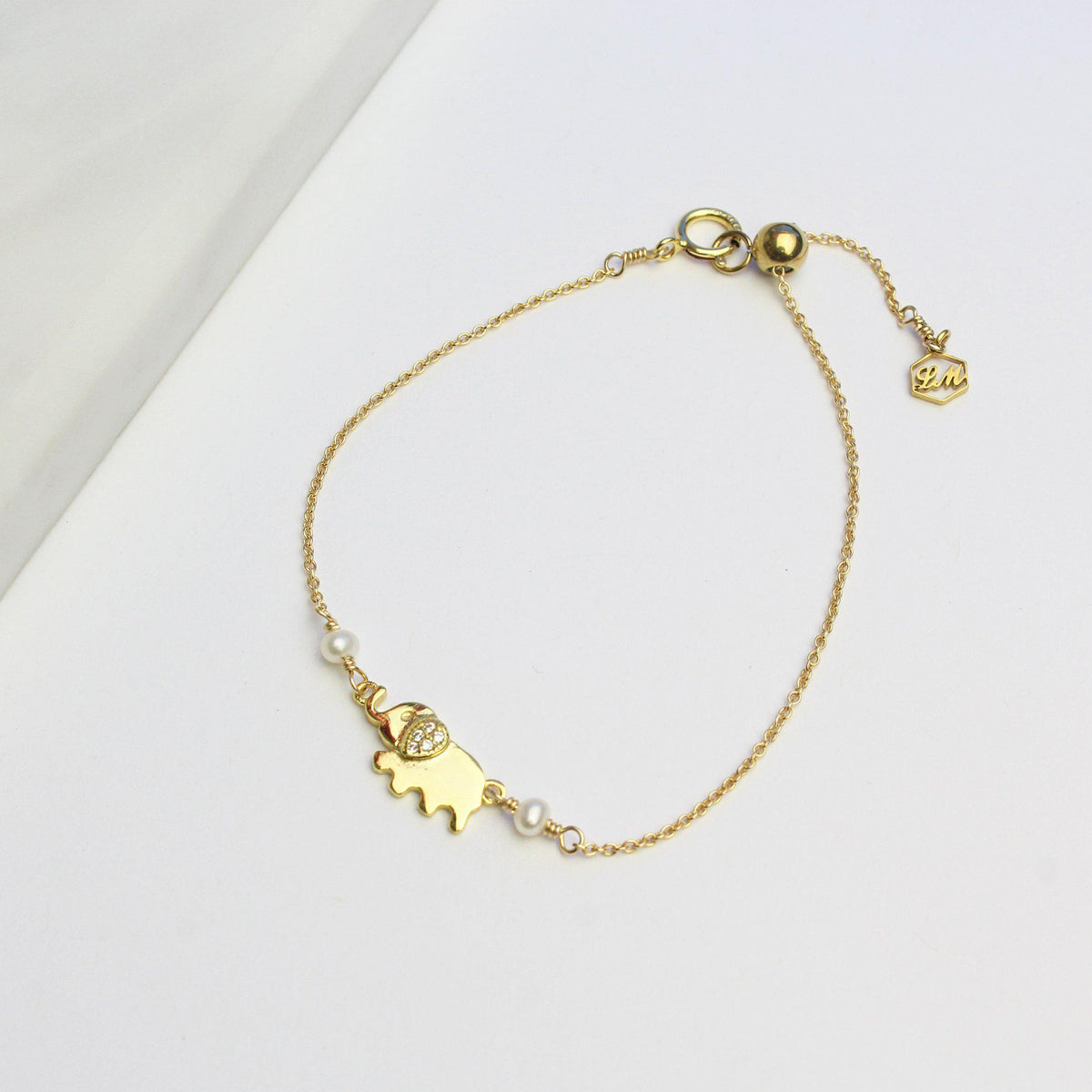 Lucky Elephant Bracelet-Adorn Bracelet-La Meno