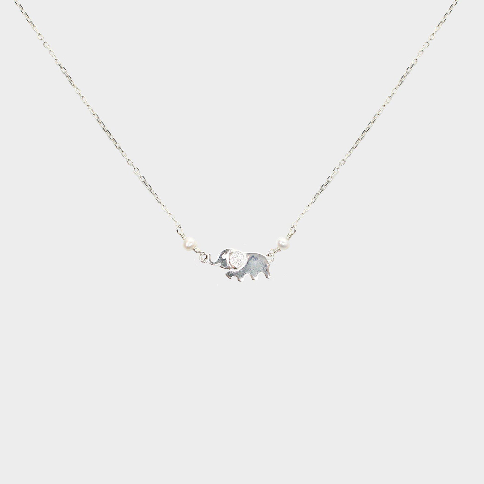 Lucky Elephant Necklace-Adorn Necklace-La Meno