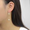 Luna, Star, Pearl Earring-Adorn Earring-La Meno