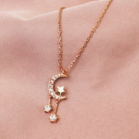 Luna & Star Pendant Necklace-Limited Edition-La Meno