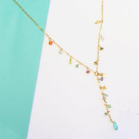 Luxe Treasure Necklace: Flower Field-Adorn Necklace-La Meno