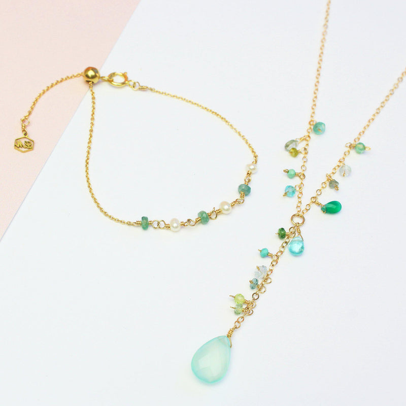 Luxe Treasure - Summer Waves Set-Jewelry Set-La Meno