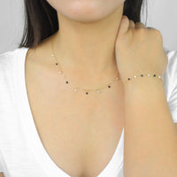 Pearl + Stone Bracelet-Adorn Bracelet-La Meno