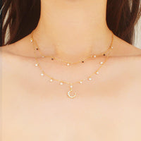 MiniDot Necklace: Panda-Adorn Necklace-La Meno