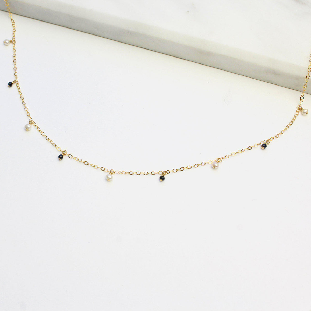 MiniDot Necklace: Panda-Adorn Necklace-La Meno