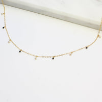 MiniDot Necklace: Panda-Adorn Necklace-La Meno