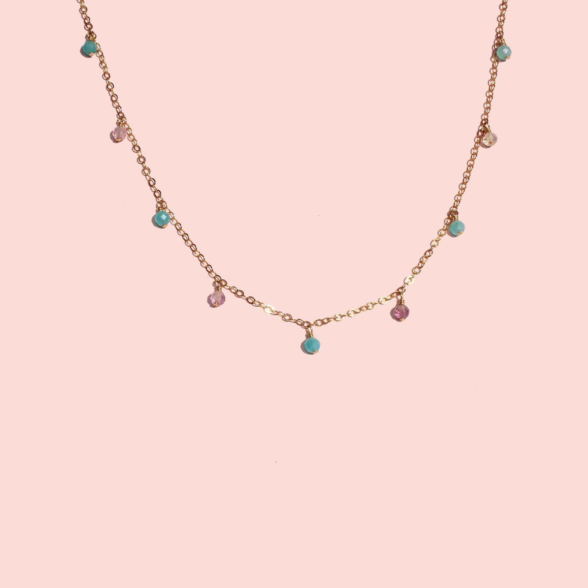 MiniDot Necklace: Mix-Adorn Necklace-La Meno