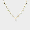 MiniDot Necklace: Summer Green-Adorn Necklace-La Meno