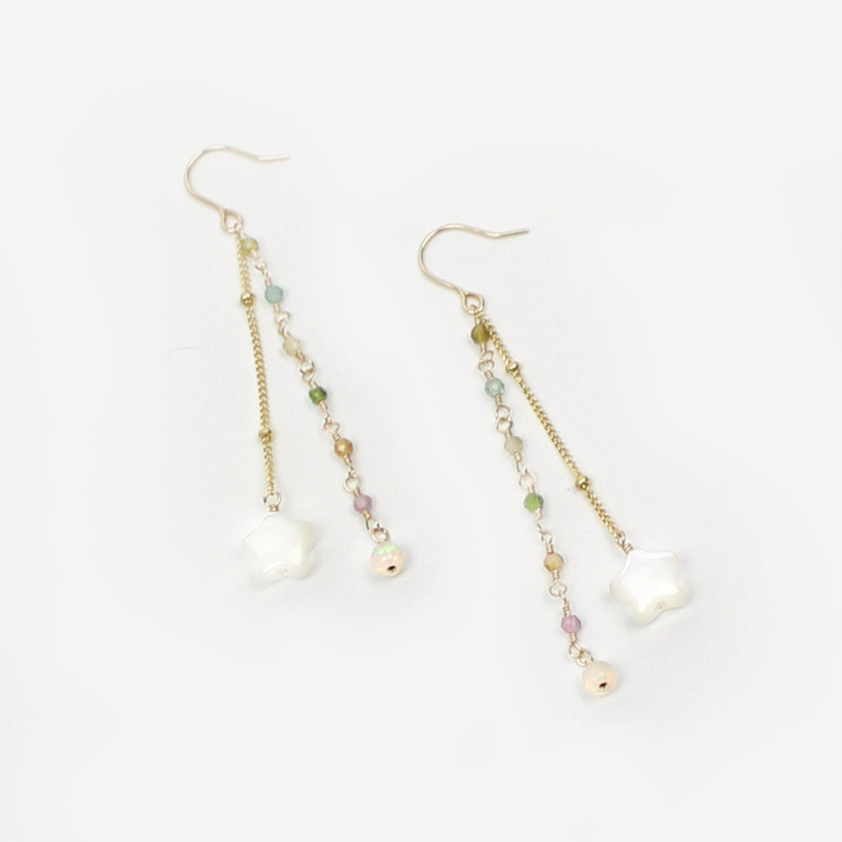 Mixed Stone Earring-Adorn Earring-La Meno