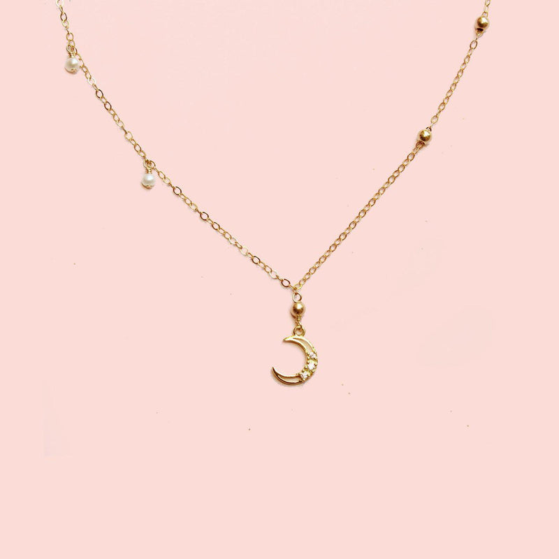 Moonlight Necklace-Adorn Necklace-La Meno
