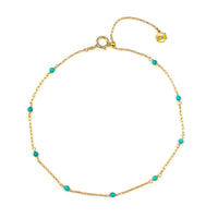 Ocean Wave Anklet
