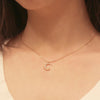 Opal Moon Necklace-Limited Edition-La Meno