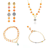 Ethereal Orange Necklace