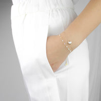 Pearl and Opal Bracelet-Adorn Bracelet-La Meno