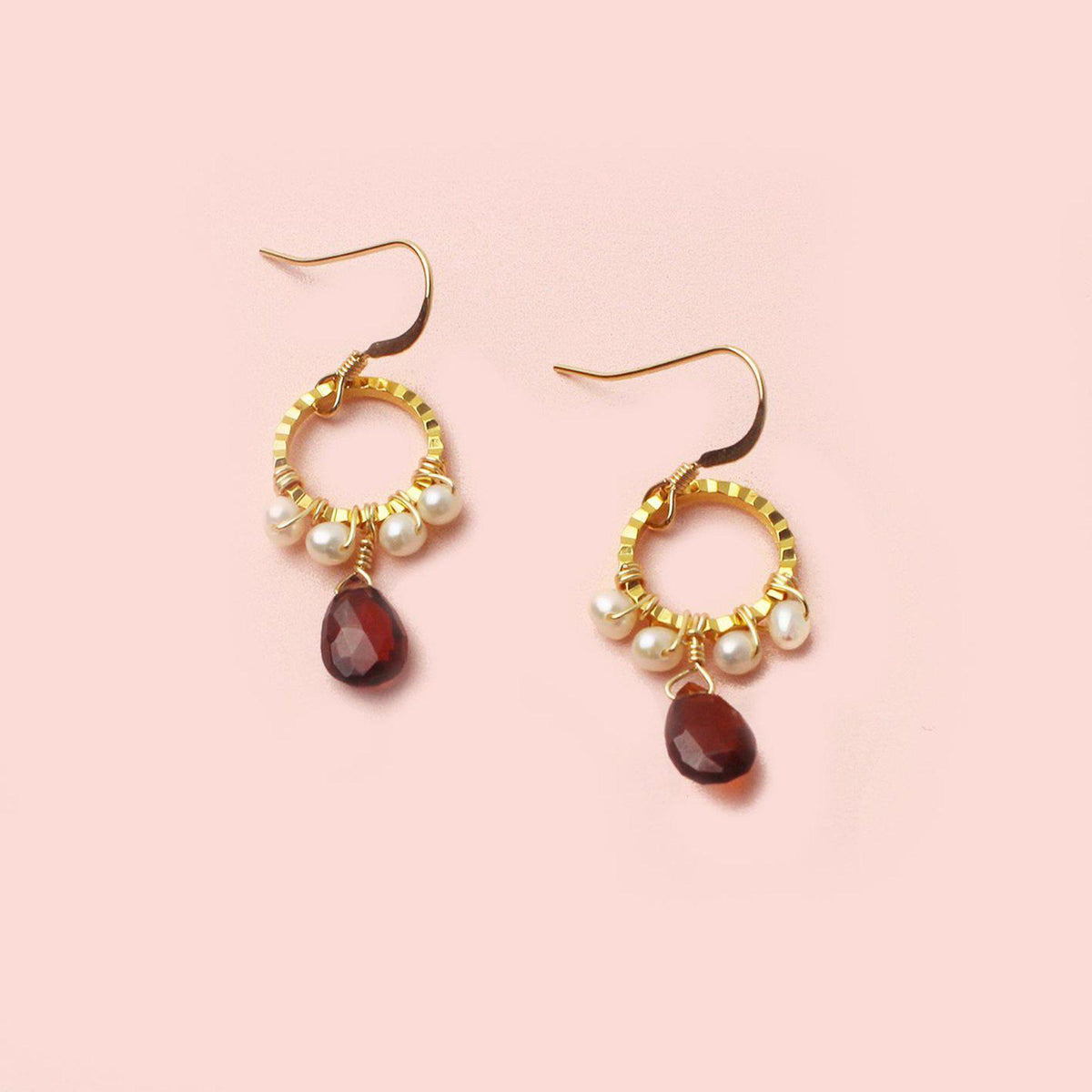 Pearl Around Me Earring-Adorn Earring-La Meno