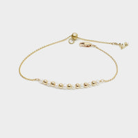 Pearl Bar Bracelet-Adorn Bracelet-La Meno