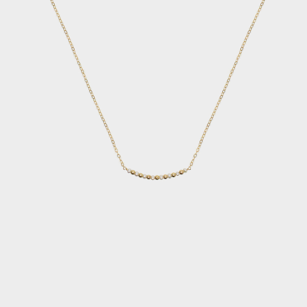 Pearl Bar Necklace