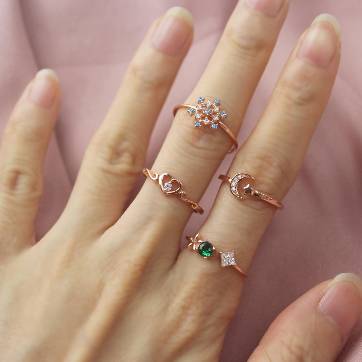 Promise Me Ring Heart Rings for Her Promise Rings for Her