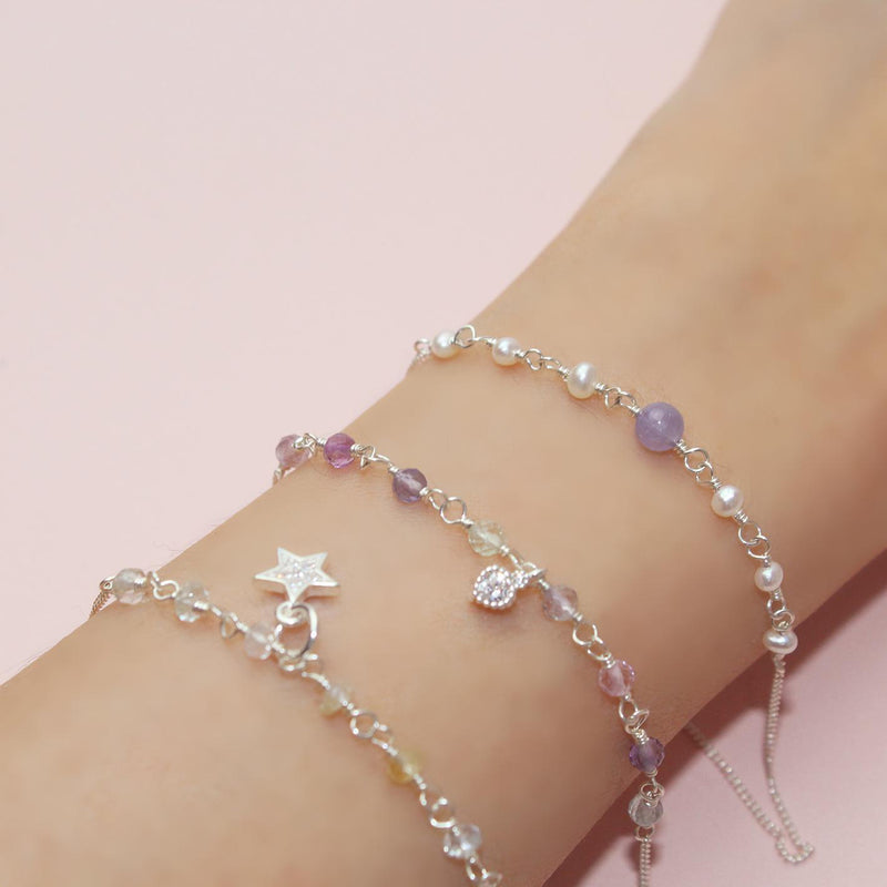 Purple Princess Bracelet-Adorn Bracelet-La Meno