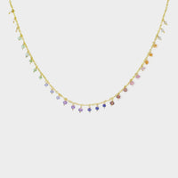 Rainbow All the Way-Adorn Necklace-La Meno