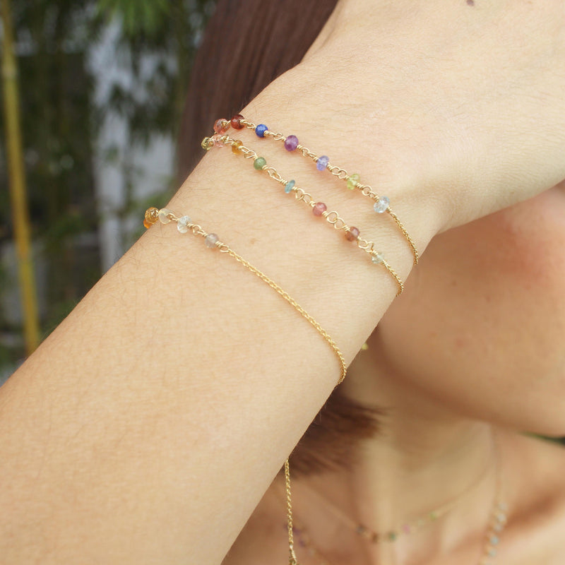 Rainbow Bracelet-Adorn Bracelet-La Meno