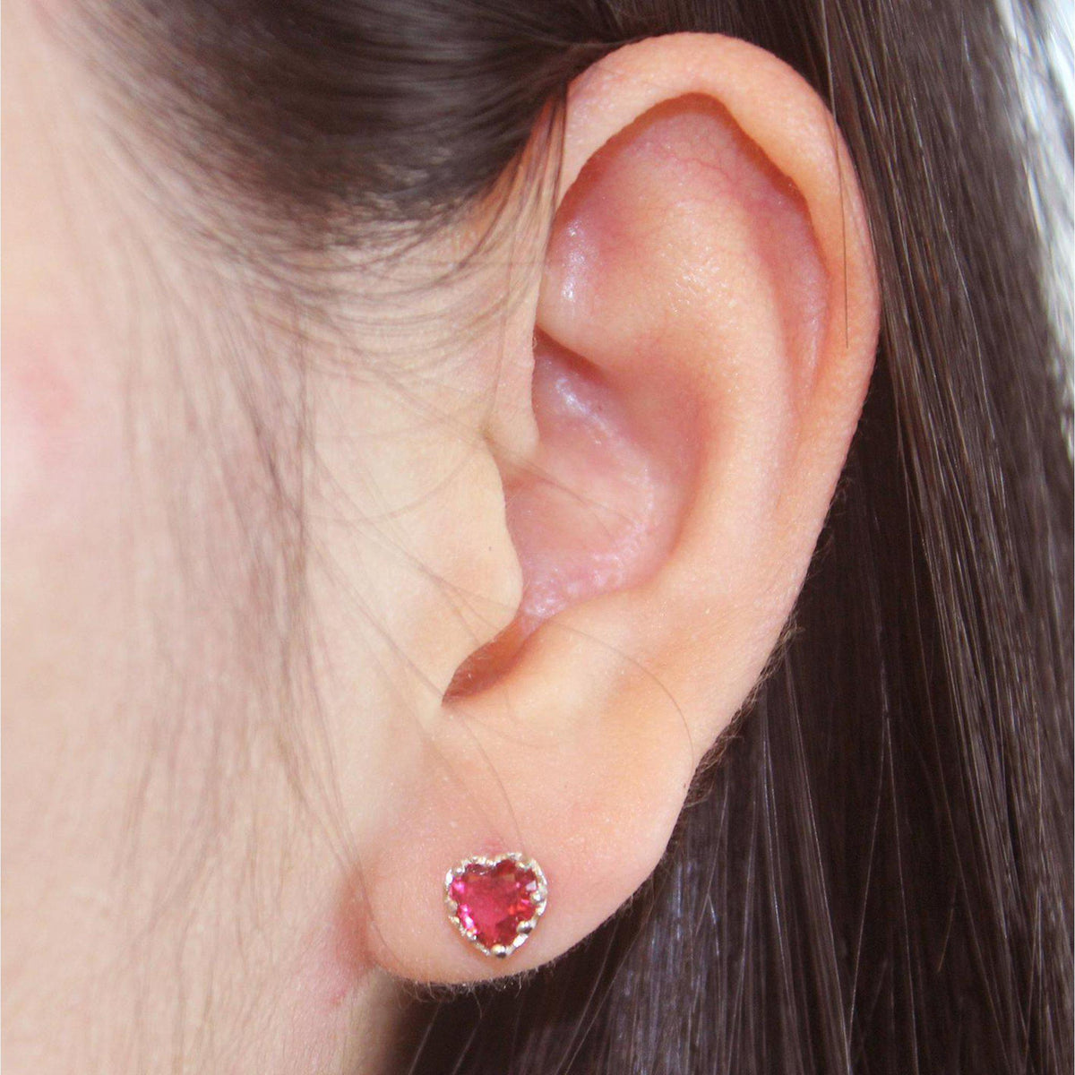 Ruby Earring-Limited Edition-La Meno