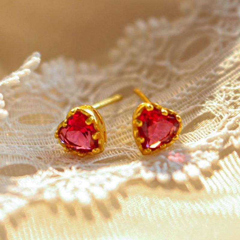 Ruby Earring-Limited Edition-La Meno