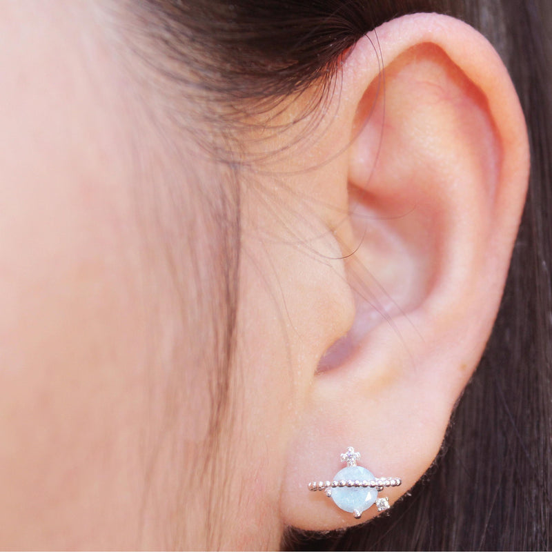 Sky Blue Earring-Limited Edition-La Meno