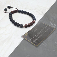 Smooth-Energy Stone Bracelet-La Meno