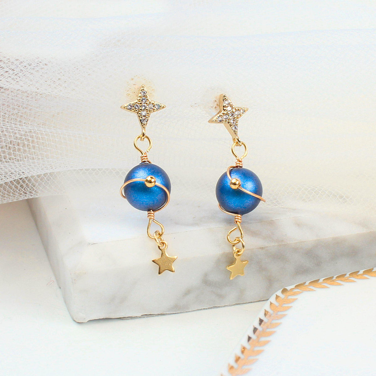 Space Lover Earring-Adorn Earring-La Meno