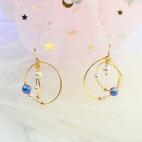 Spiral Galaxy Earring-Adorn Earring-La Meno