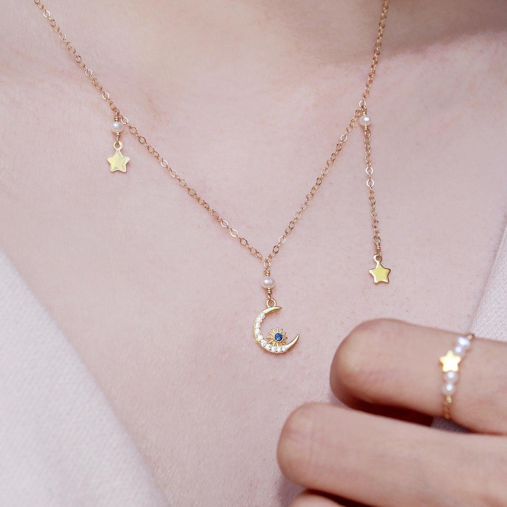 Starry Night Necklace-Adorn Necklace-La Meno