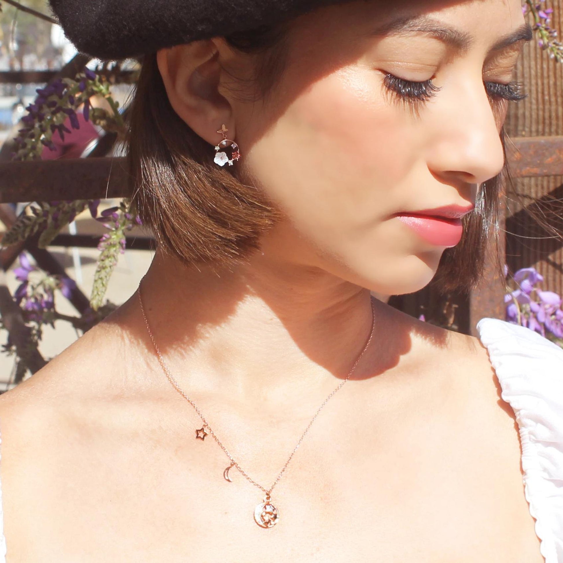 Stars Filled with Sky Necklace-Limited Edition-La Meno