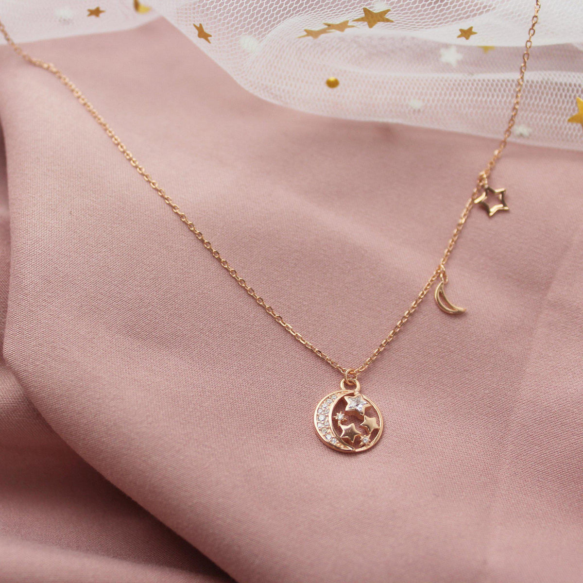 Stars Filled with Sky Necklace-Limited Edition-La Meno