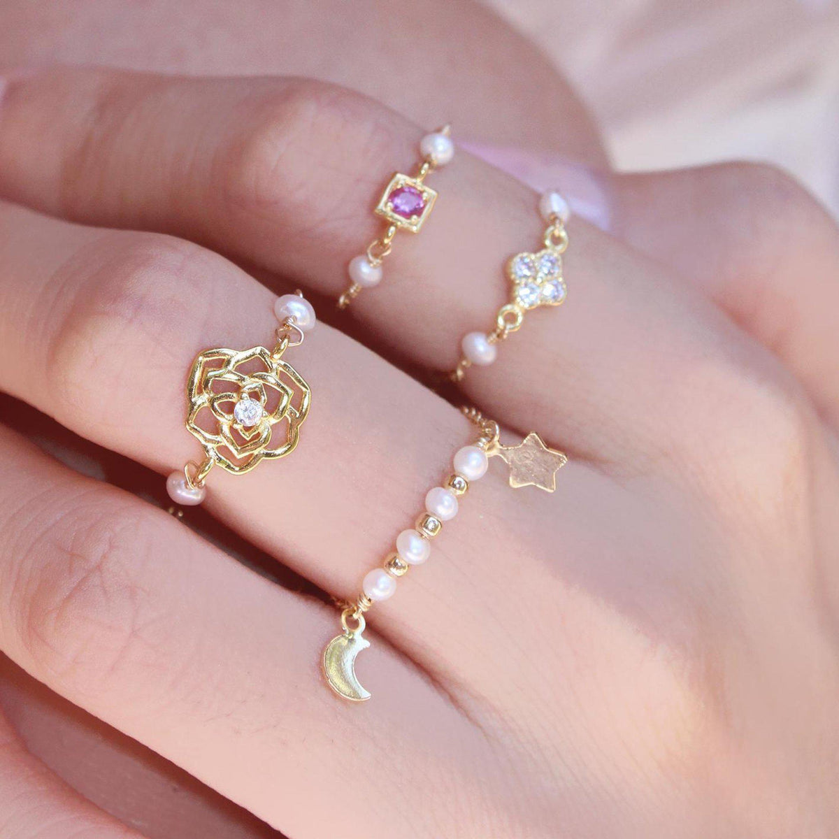 Stella Ring-Adorn Rings-La Meno