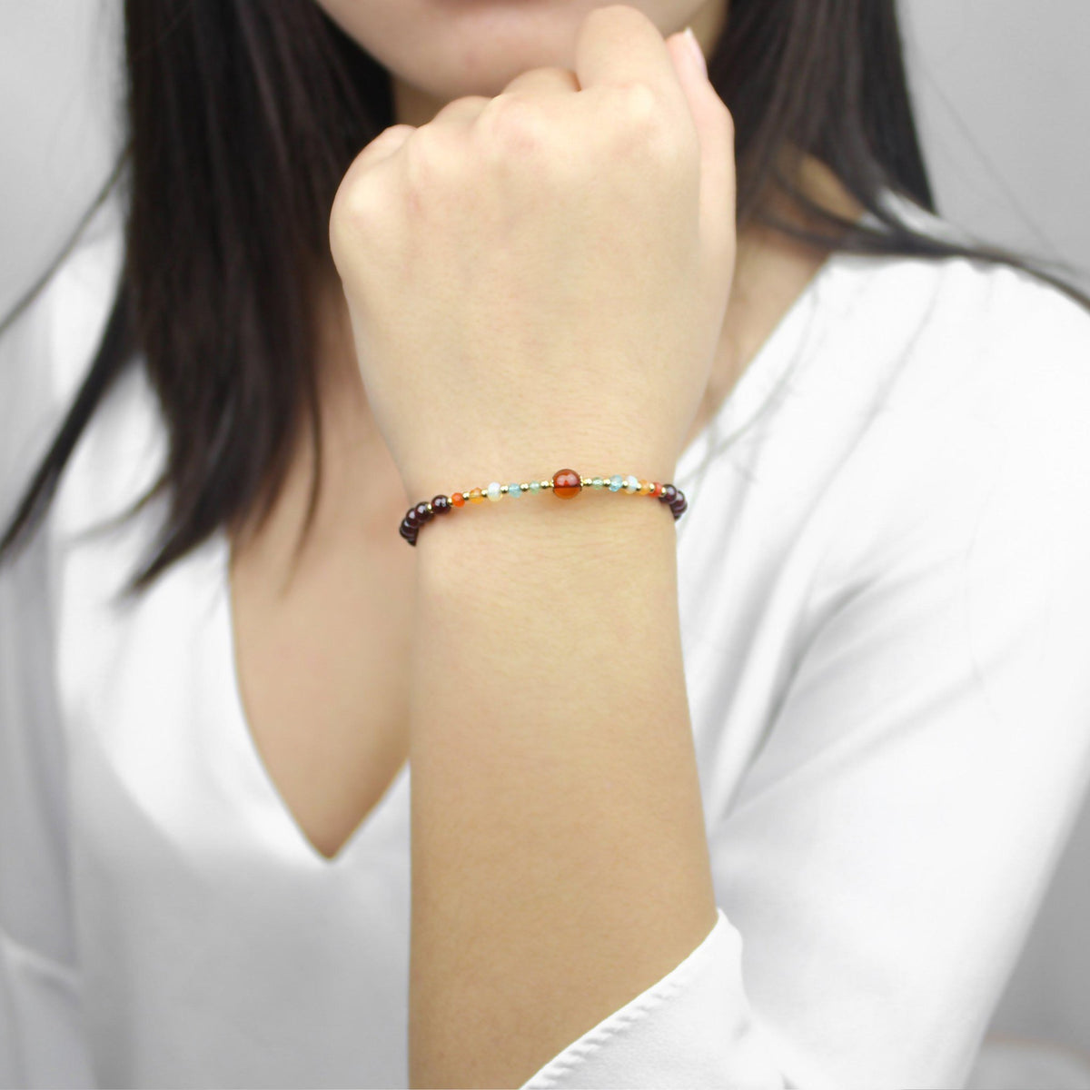 Sunlight-Energy Stone Bracelet-La Meno