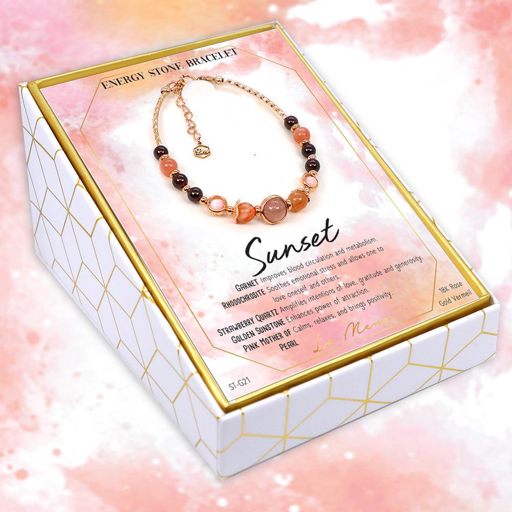 Bracelet Cristal de Roche baroque - Mineral Sweet S.L.U