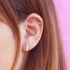 Tiny Moon Earring Set-Jewelry Set-La Meno
