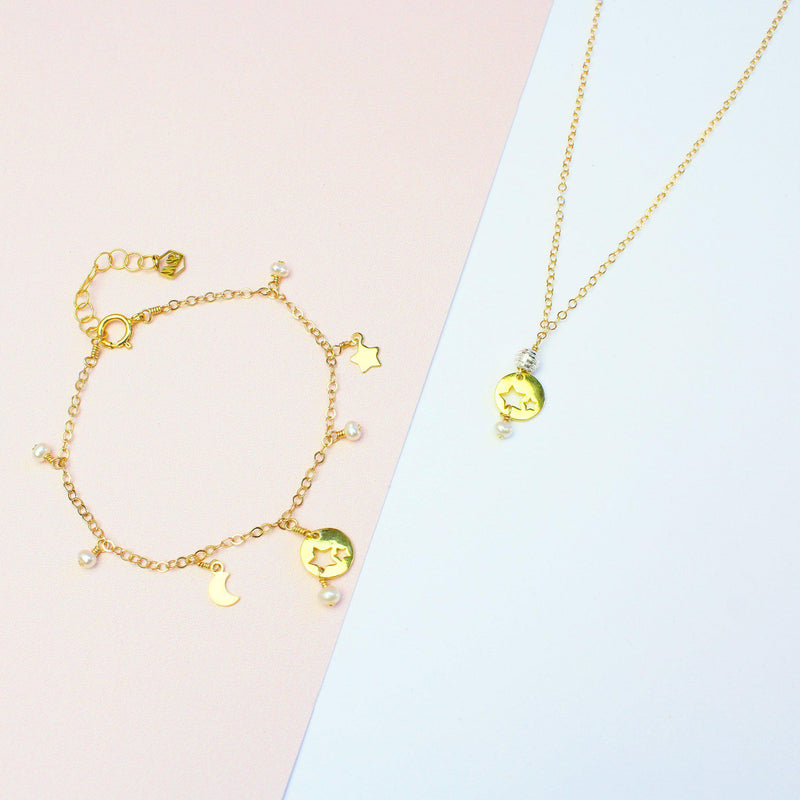 Twinning Star Set-Jewelry Set-La Meno