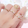 Vibrant Gems Ring-Adorn Rings-La Meno