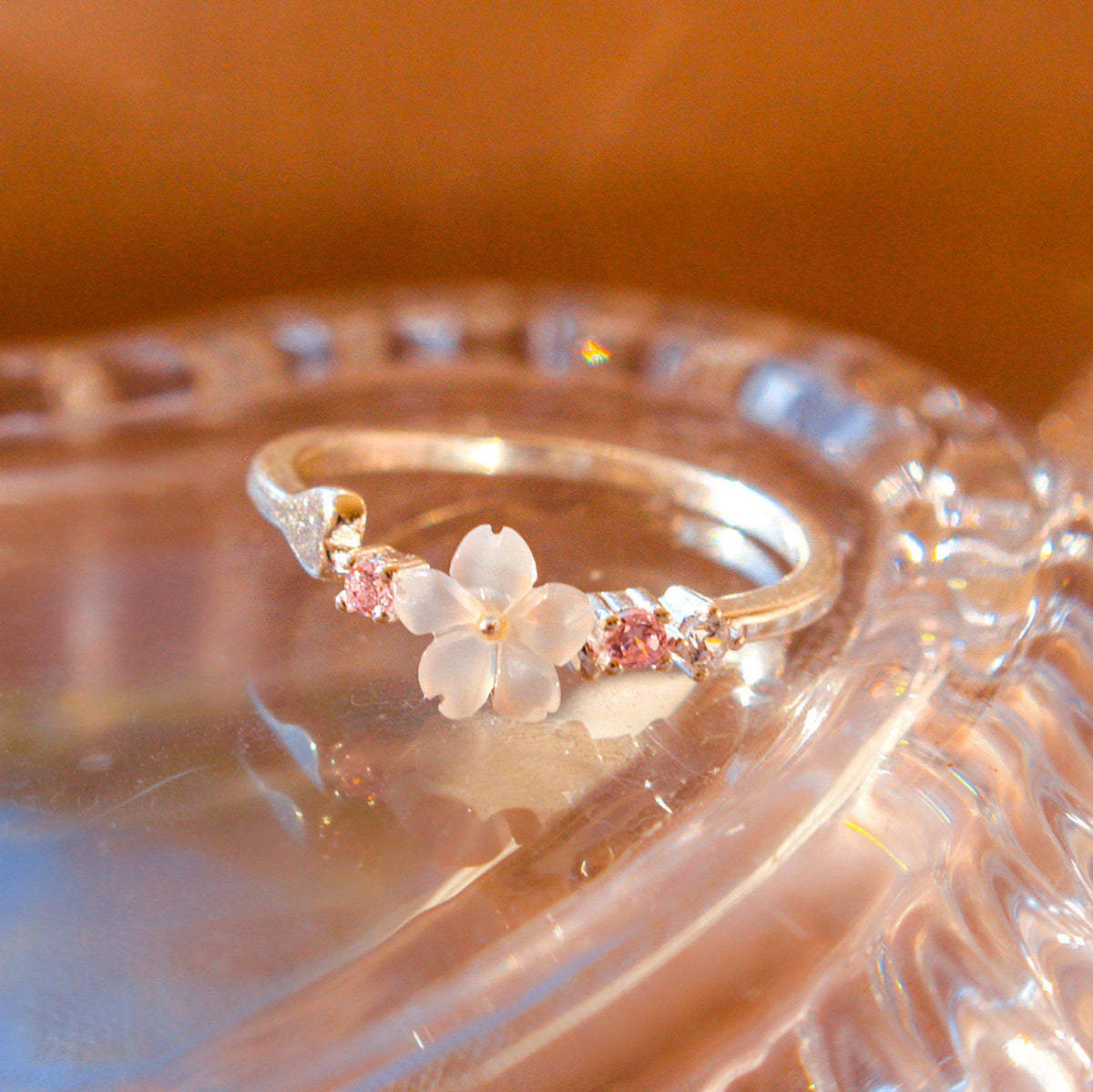 White Flower Ring-Limited Edition-La Meno