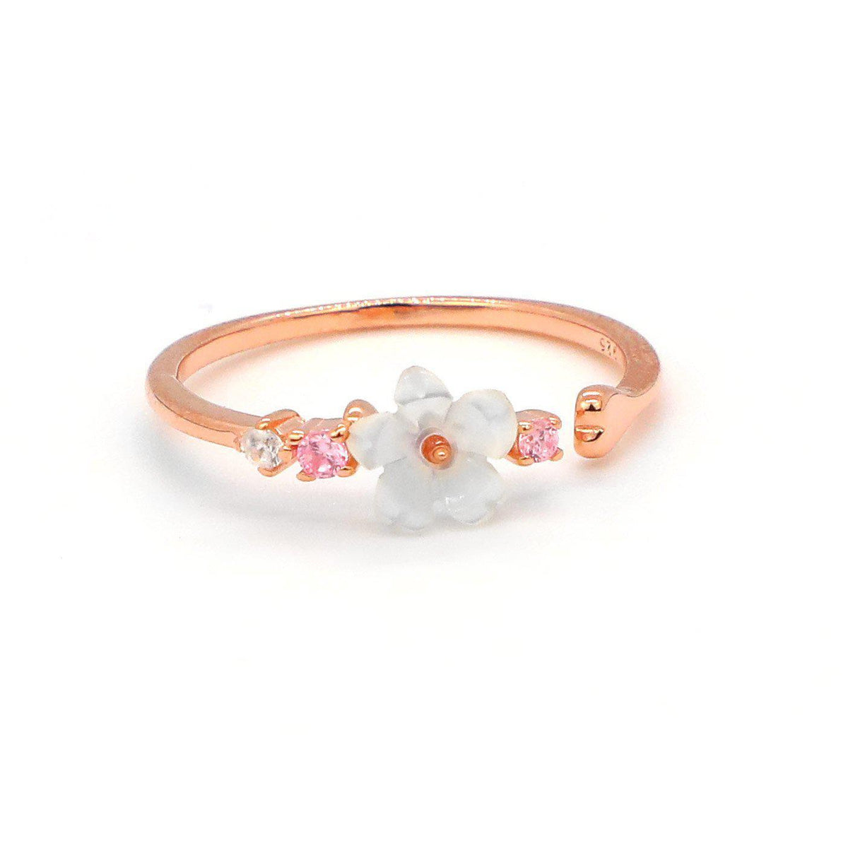 White Flower Ring-Limited Edition-La Meno
