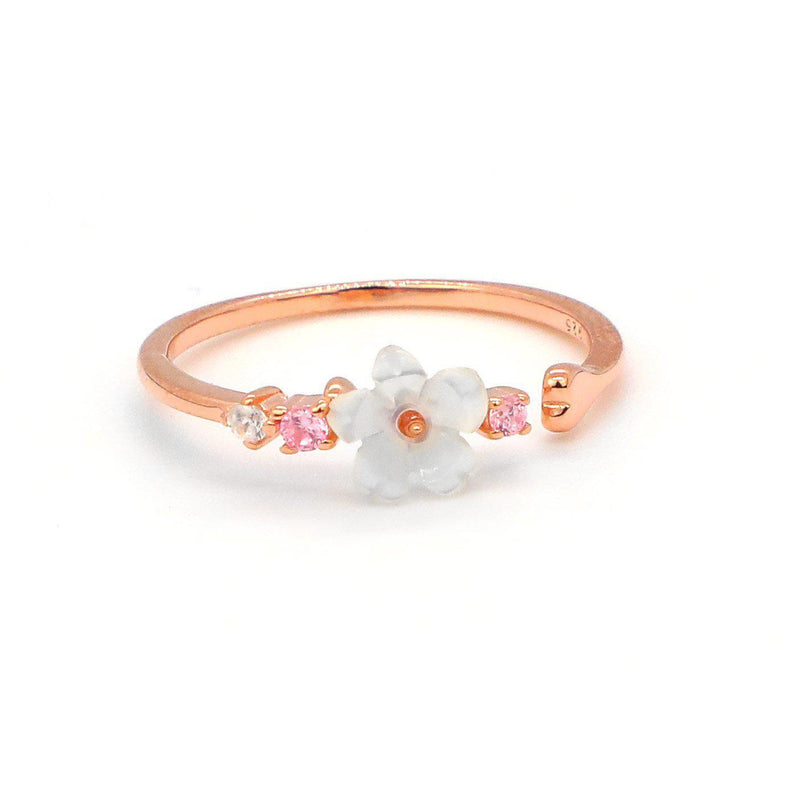 White Flower Ring-Limited Edition-La Meno
