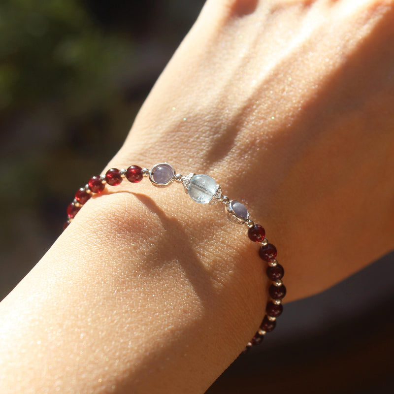Winter-Energy Stone Bracelet-La Meno